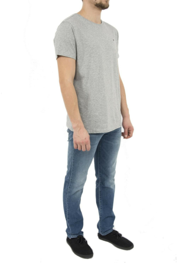 Tee shirt tommy jeans dm0dm04411 038 lt grey htr