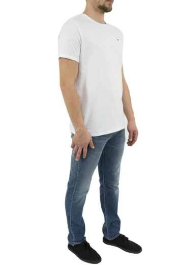 Tee shirt tommy jeans dm0dm04411 100 classic white