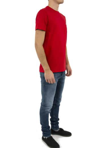 Tee shirt lacoste th6709 240 rouge