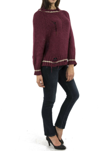 pull hiver bsb 040-260048 rouge