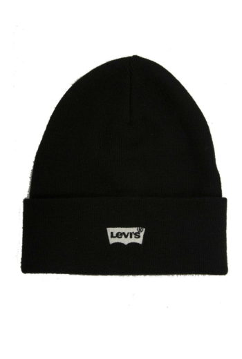 Bonnets levi's® 225984 batwing embroidered slouchy beanie 59 regular black