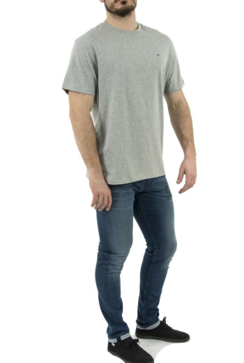 tee shirt tommy jeans dm0dm06061 gris