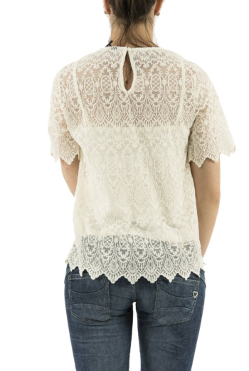 tee shirt Veromoda 10217858 grita blanc