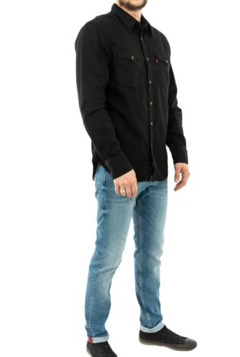 Chemise jeans levi's® barstow western marble black