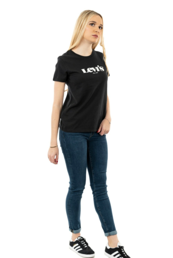 tee shirt levi's® 17369 the perfect tee new logo ii caviar