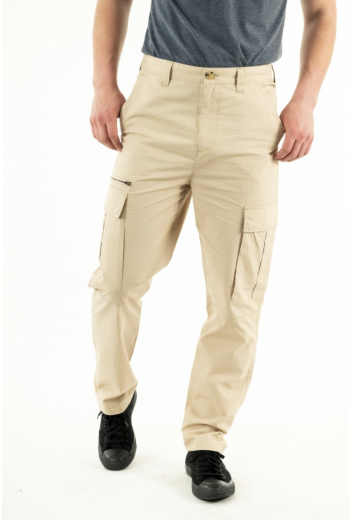 pantalons aigle besticol beige