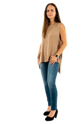 pull hiver please m7412 1170 beige