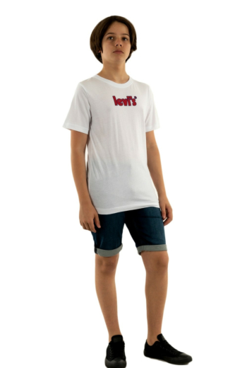 tee shirts manches courtes levi's® short sleeve graphic 01 white