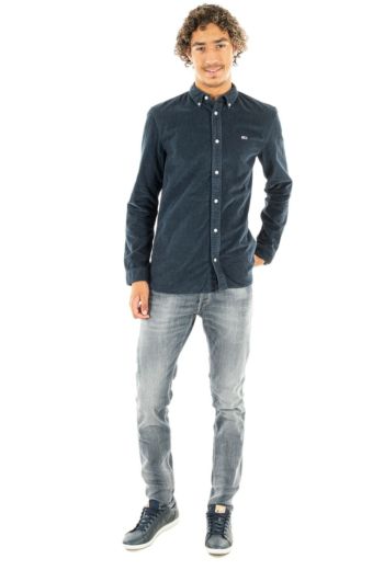 chemise tommy jeans dm0dm15145 bleu