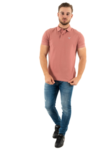 polos barbour sports pi38 faded pink