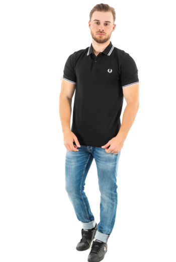 Polos fred perry mm3600 350 black