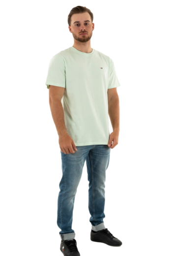 tee shirt tommy jeans dm0dm16422 lxw minty