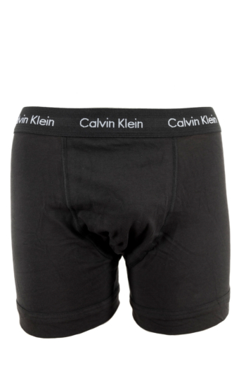 Calecons et slips calvin klein jeans 3p trunk 001 xwb black w. black wb