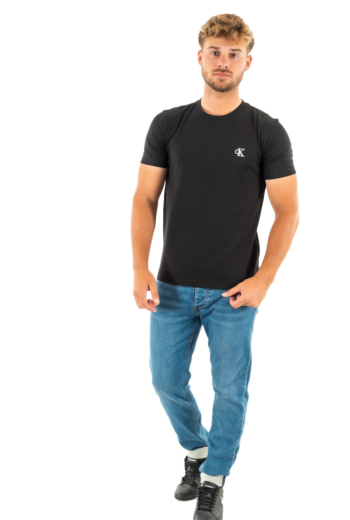Tee shirt calvin klein jeans essential slim bae black