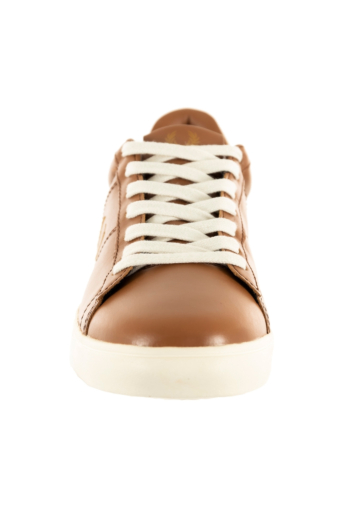 Baskets basses fred perry spencer leather t79 drk tan/drk crml