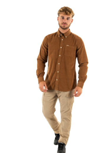 Chemise barbour ramsey tailored sn31 sandstone