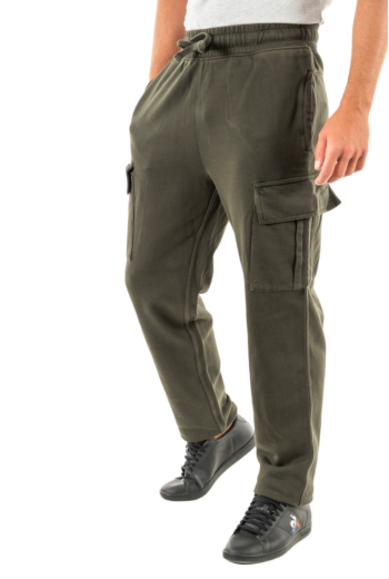 pantalons superdry relaxed cargo 3jz dark grey green