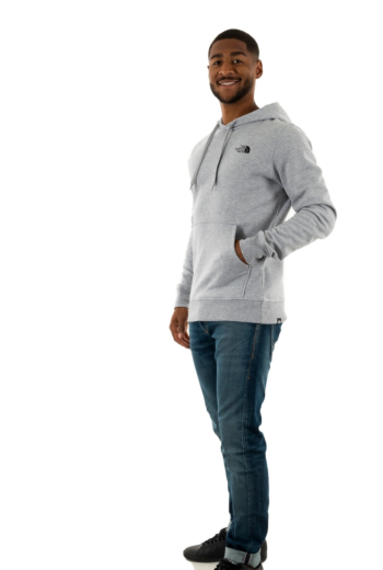 Sweat the north face simple dome dyx1 light grey heather