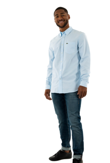 Chemise lacoste ch1911 f6z blanc/panorama