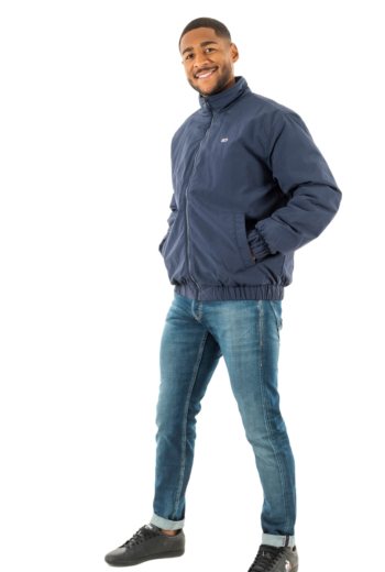 Blousons et vestes tommy jeans essential padded c87 twilight navy