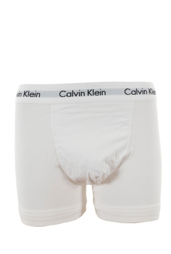 Calecons et slips calvin klein jeans 3p trunk 001 100 white