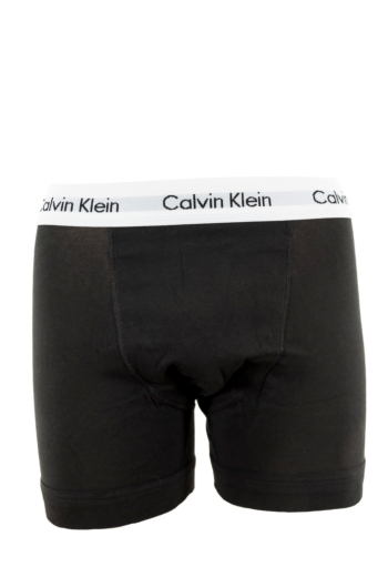 Calecons et slips calvin klein jeans 3p trunk 001 iot white/ b&w stripe/ black