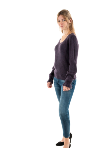 pull hiver morgan 232-milva violet