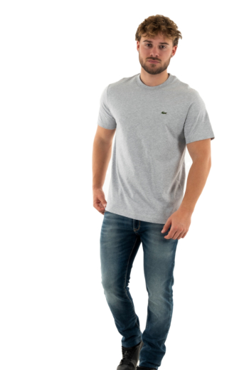 Tee shirt lacoste th7318 cca argent chine