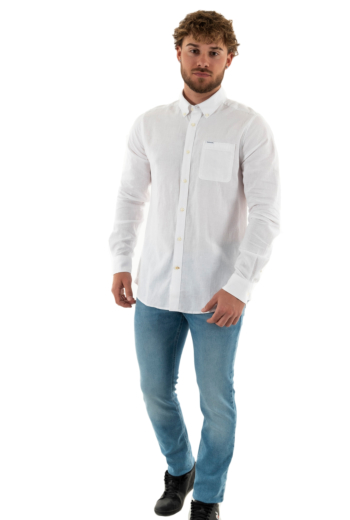 Chemise barbour nelson tailored wh11 white