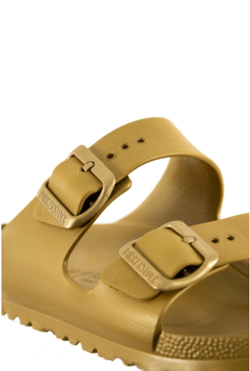 Sandales - nu-pieds birkenstock arizona eva narrow glamour gold