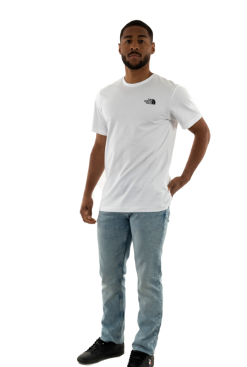 Tee shirt the north face redbox celebration fn41 white