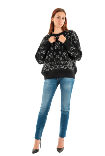 Pull hiver Le Temps Des Cerises farit 0001 black