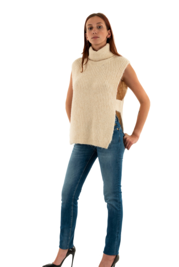 Pull hiver molly bracken la1621cn creme