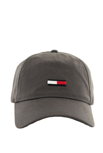 Casquettes tommy jeans elongated flag p4e dark grey