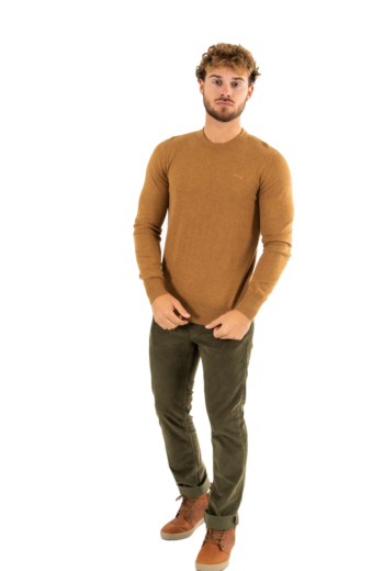 Pull hiver schott beal1 camel