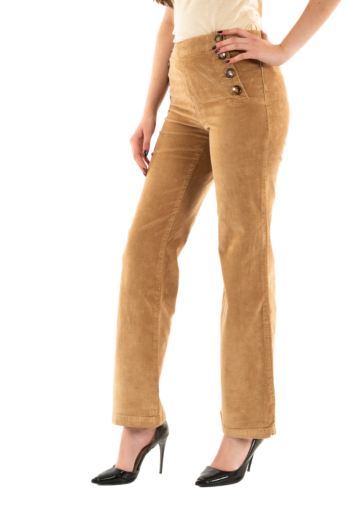 Pantalons la petite etoile paulie 13 beige