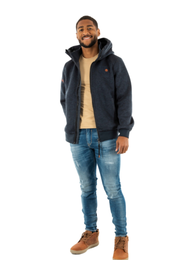 Blousons et vestes superdry hooded bonded c2y sargasso sea blue