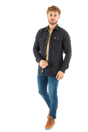 Chemise superdry flannel 12a jet black