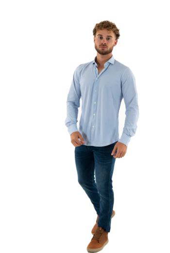 Chemise yes zee c809 op00 2700 var.azzurro