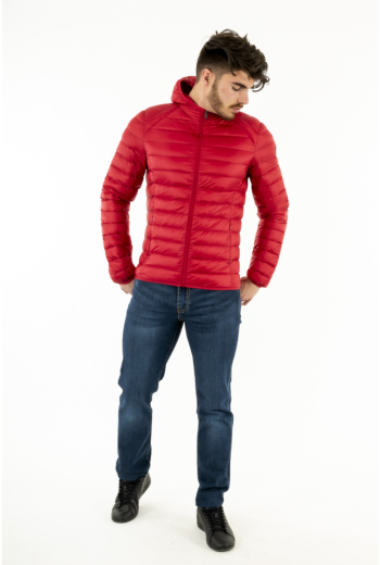 Blousons et vestes jott doudoune nico ml capuche 300 red