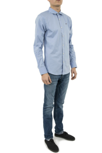 Chemise tommy jeans dm0dm04405 556 lavender lustre