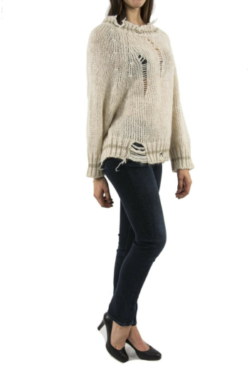 pull hiver bsb 040-260048 beige