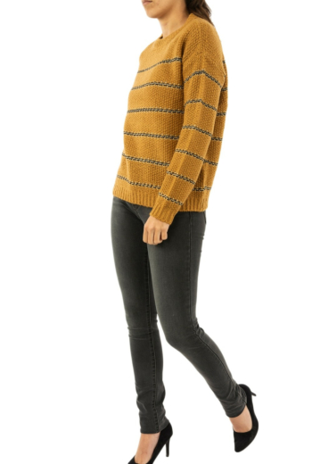 pull hiver Veromoda 10222585 jayden marron