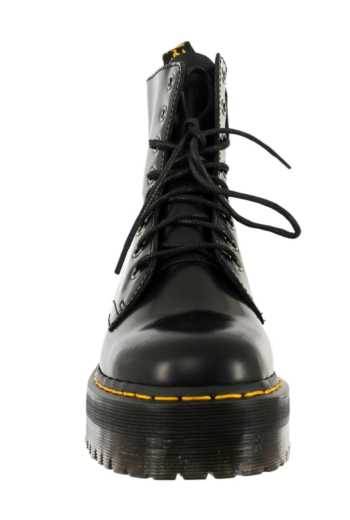 Bottines dr martens jadon black polished smooth