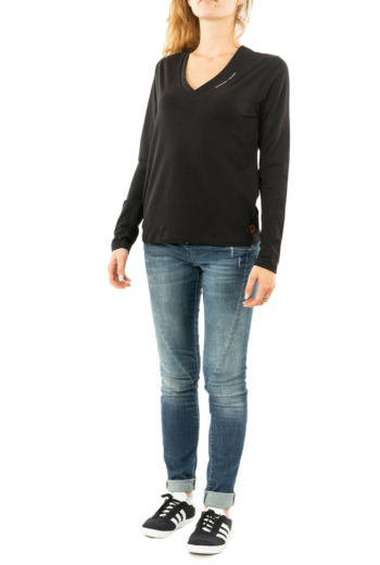 tee shirt manches longues gertrude + gaston angele black