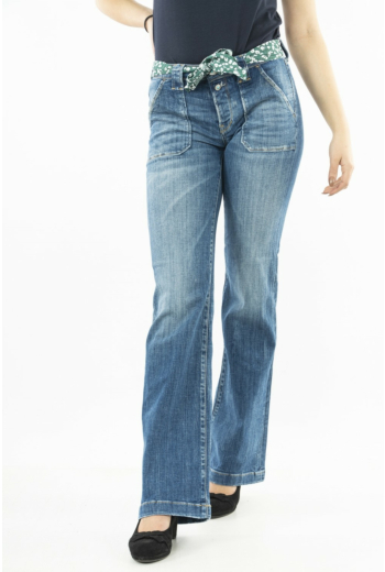 Jeans Le Temps Des Cerises flare 3001 blue