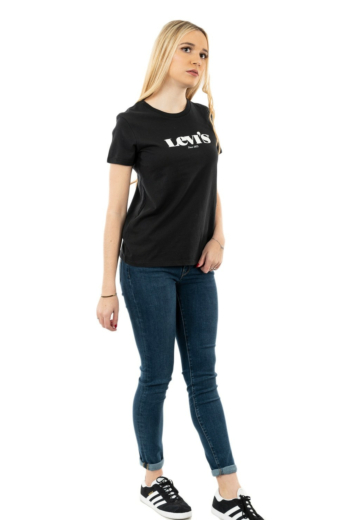 Tee shirt levi's® 17369 the perfect tee new logo ii caviar