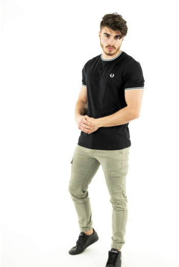 Tee shirt fred perry m1588 102 black