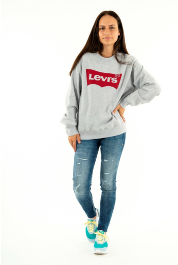 sweat levi's® graphic core batwing gris