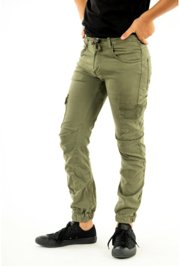 pantalons Le Temps Des Cerises tobati 9003 khaki